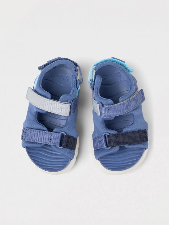 25SS [키즈] 캠퍼 샌들 K800590 006 TWINS 0 Blue - CAMPER