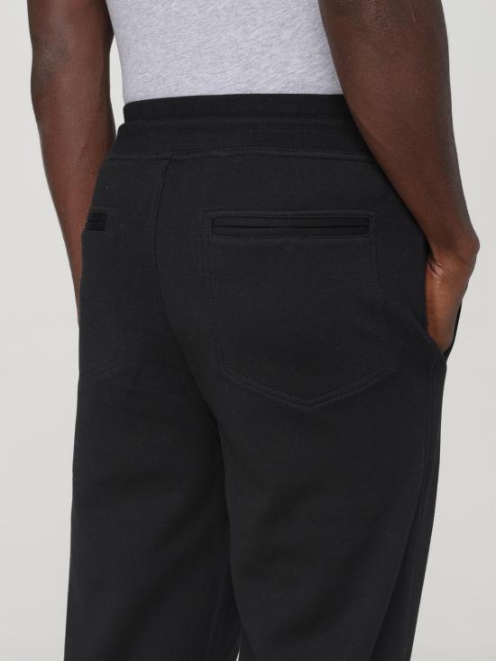 25SS 브루넬로 쿠치넬리 스트레이트 팬츠 MM8313243G C101 Black - BRUNELLO CUCINELLI