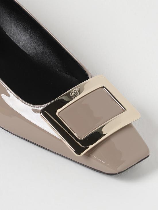 26SS 로저비비에 플랫 슈즈 RVW00700920D1P C415 Dove Grey - ROGER VIVIER