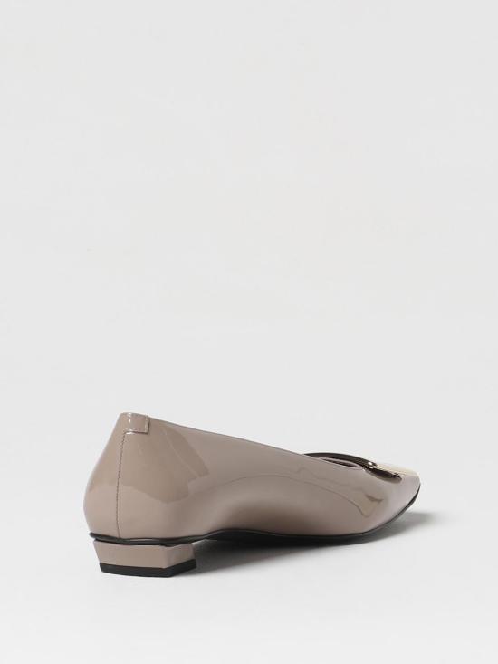 26SS 로저비비에 플랫 슈즈 RVW00700920D1P C415 Dove Grey - ROGER VIVIER