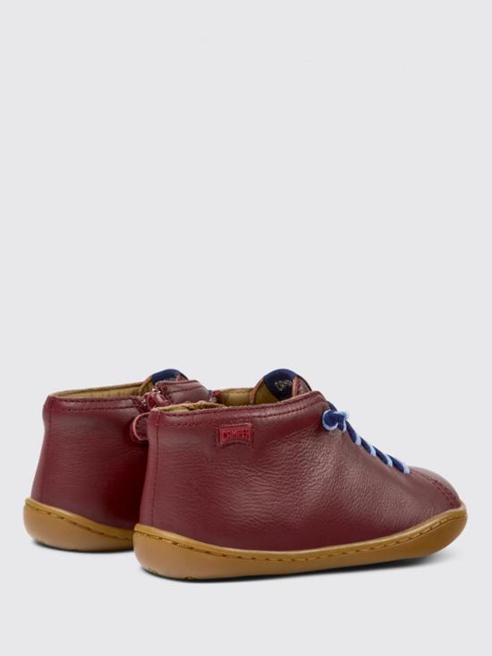 25FW [키즈] 캠퍼 스니커즈 90019 098 PEU 0 Burgundy - CAMPER