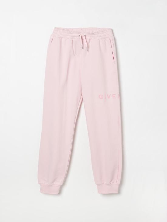 25FW [키즈] 지방시 트레이닝/조거 팬츠 H30690 44Z Pink