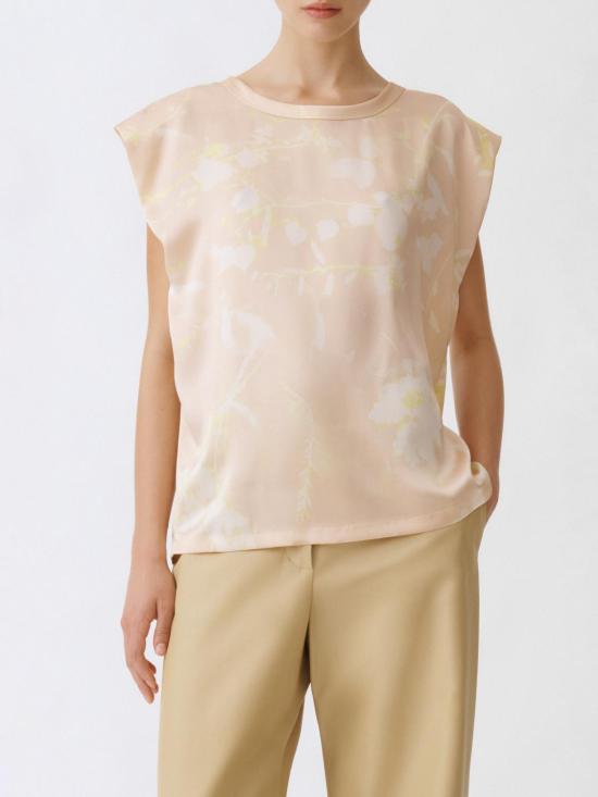 25SS 파비아나 필리피 민소매 티셔츠 TPD265F465D827 2186 Blush Pink