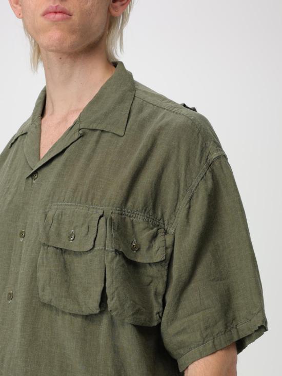 25SS 캐피탈 반팔 셔츠 EK702SS KHAKI Green - KAPITAL