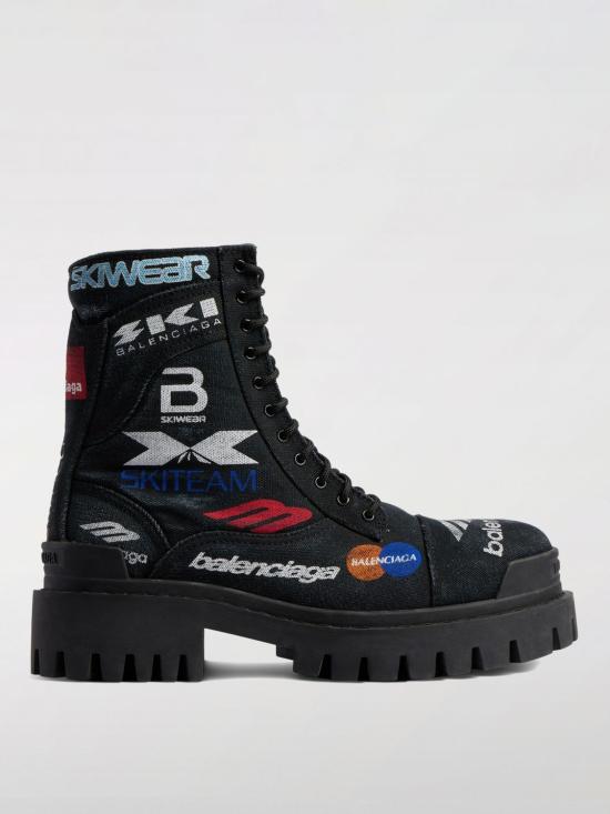 25SS 발렌시아가 부츠 694042W2H13 1000 Black