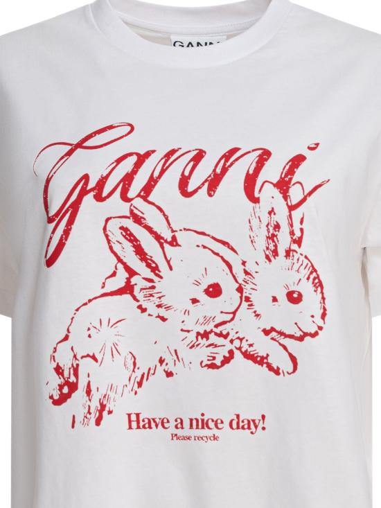 25SS 가니 반팔 티셔츠 T3994151 DOM - GANNI