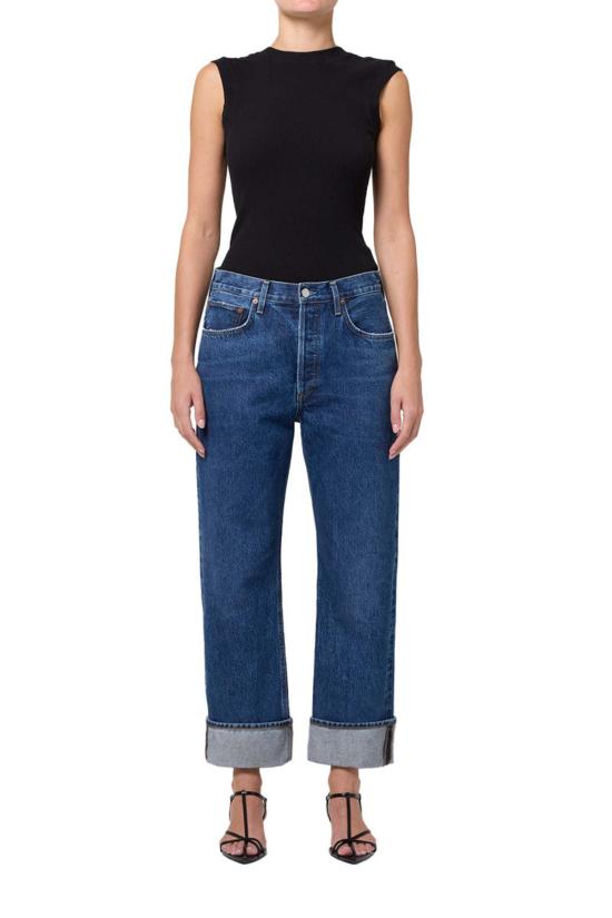  에이골디 데님 팬츠 아골드 프랜 진 에나무르