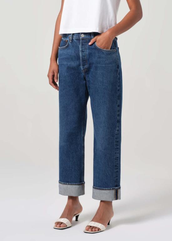  에이골디 데님 팬츠 아골드 프랜 진 에나무르 - AGOLDE