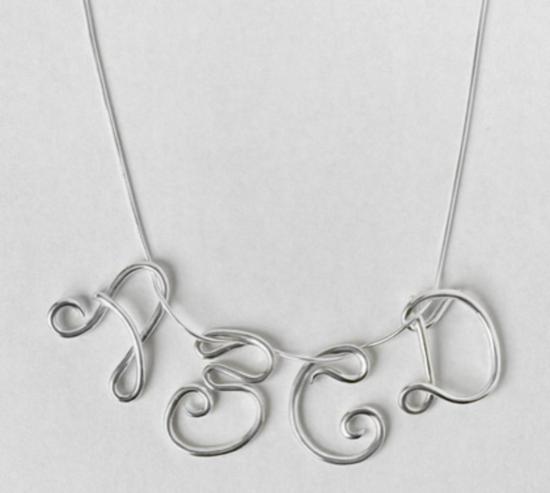  카라 유 목걸이/팬던트 이니셜 펜던트 목걸이