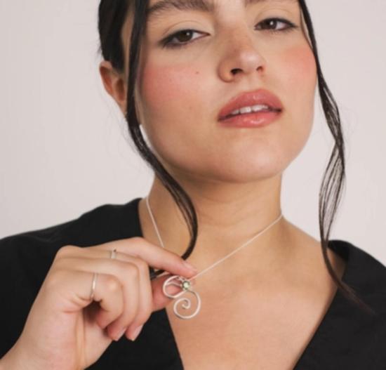  카라 유 목걸이/팬던트 이니셜 펜던트 목걸이 - KARA YOO