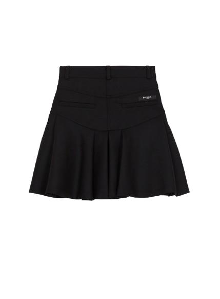 25SS [주니어] 발망 스커트 BW7A51 I0196 930OR Black - BALMAIN