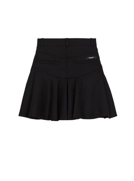 25SS [주니어] 발망 스커트 BW7A51 I0196 930OR Black - BALMAIN