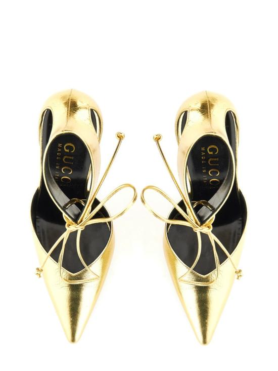 25SS 구찌 힐/펌프스 717159 U8V008009 GOLD - GUCCI