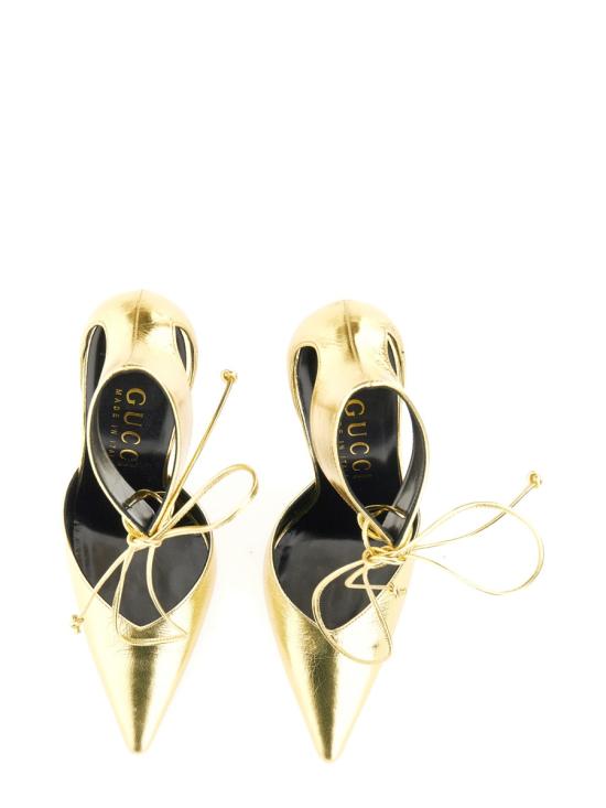 25SS 구찌 힐/펌프스 717159 U8V008009 GOLD - GUCCI