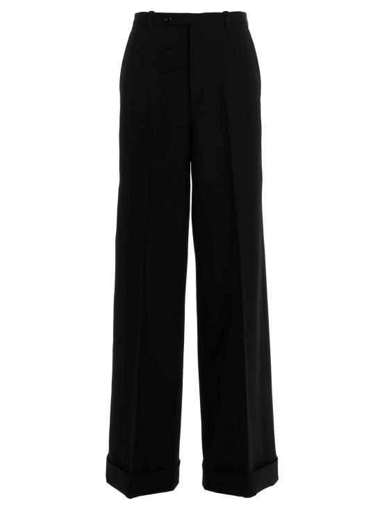 25SS 구찌 스트레이트 팬츠 721458 ZHW511000 BLACK
