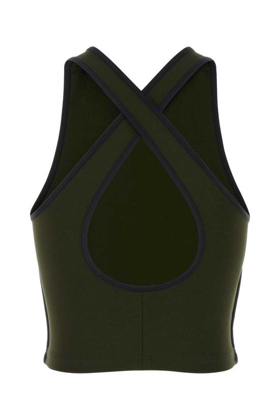 25SS 미우미우 스웨터 MT2071SOOO16T3 F0161 Green - MIU MIU