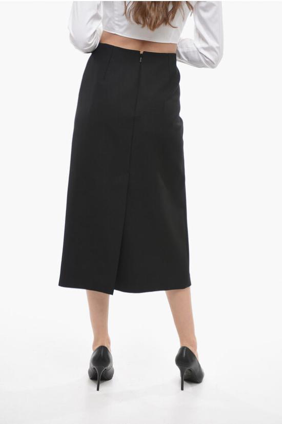 25SS 구찌 스커트 722055 ZAK6G1000 BLACK - GUCCI