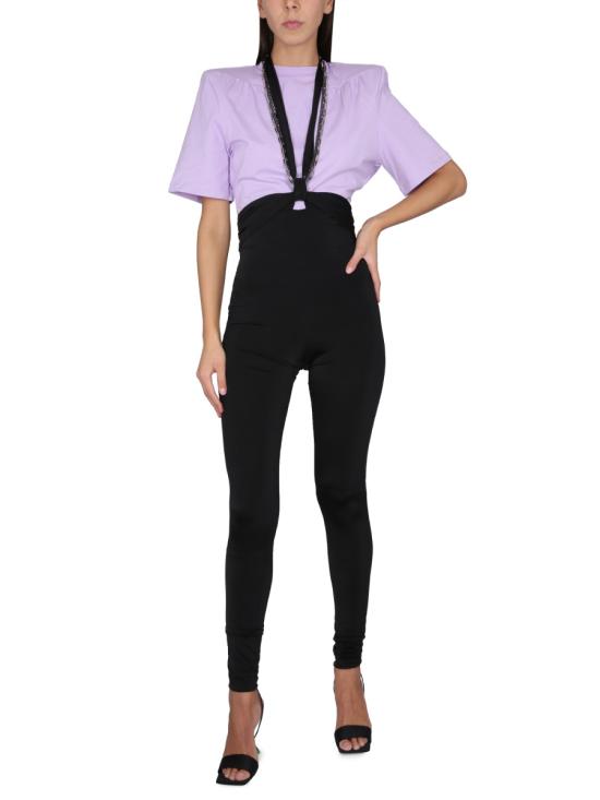  디 아티코 반팔 티셔츠 232WCT161 J025011 LILAC - THE ATTICO