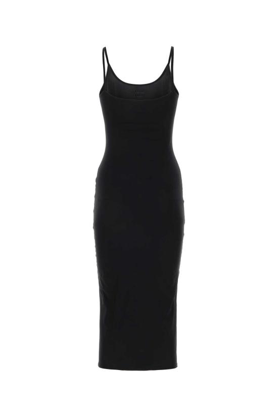 24FW 미우미우 원피스 MF5049S232122R F0002 Black - MIU MIU