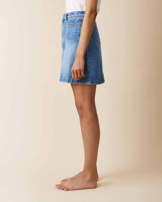  제네리카 데님 스커트 에이미 스커트 - JEANERICA