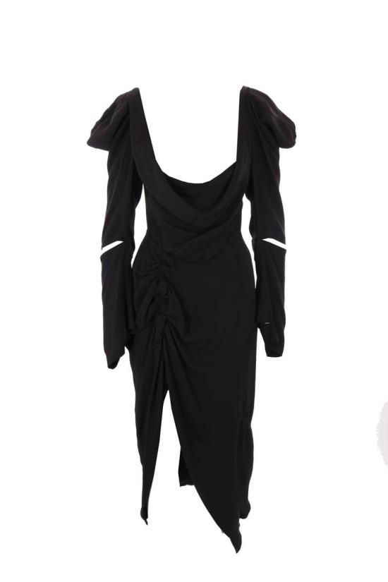 24FW 비비안웨스트우드 롱 원피스 1101037ZW00W0N401 Black - VIVIENNE WESTWOOD