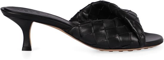 25SS 보테가베네타 블링크 뮬 796464V2ED0 1000 Black - BOTTEGA VENETA
