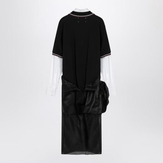 24FW 마르지엘라 미디 원피스 S51DD0022MTN019 P MARGI 900 Black - MAISON MARGIELA