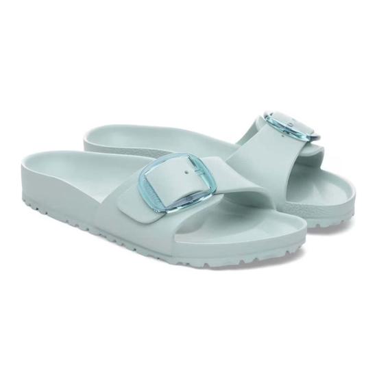  버켄스탁 뮬/슬리퍼 버켄슈톡 마드리드 빅 버클 에바 내로우  서프 그린 - BIRKENSTOCK