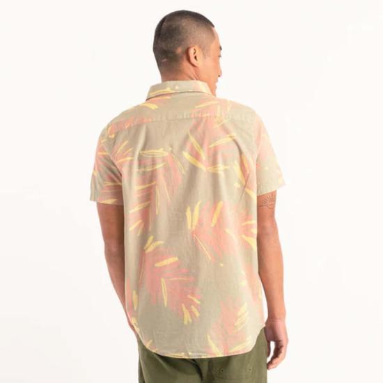  뱅크 저널 반팔 셔츠 뱅크스저널시즌스 S/S 워븐  그린티 - BANKS JOURNAL