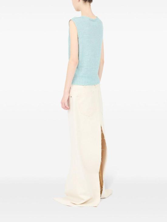  마르지엘라 민소매 티셔츠 S51FB0078M13099545 Blue - MAISON MARGIELA