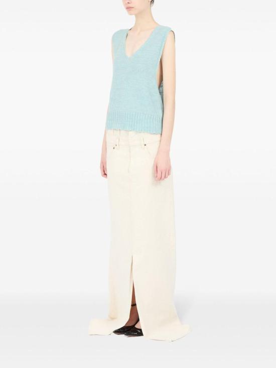  마르지엘라 민소매 티셔츠 S51FB0078M13099545 Blue - MAISON MARGIELA