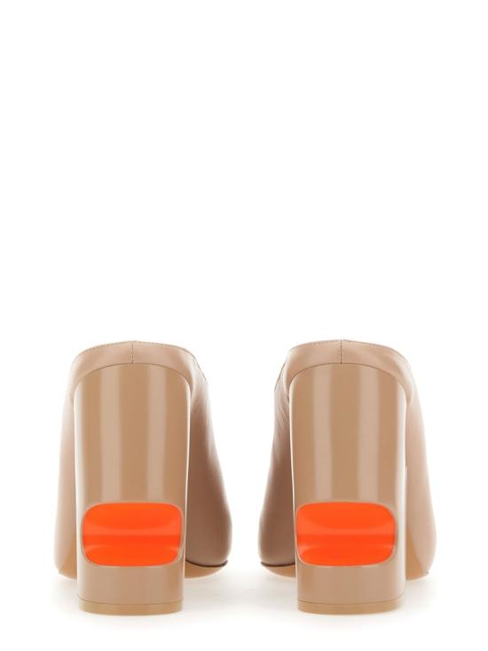 25SS 오프화이트 힐/펌프스 OWIJ028 S23LEA0016120 BEIGE - OFF WHITE