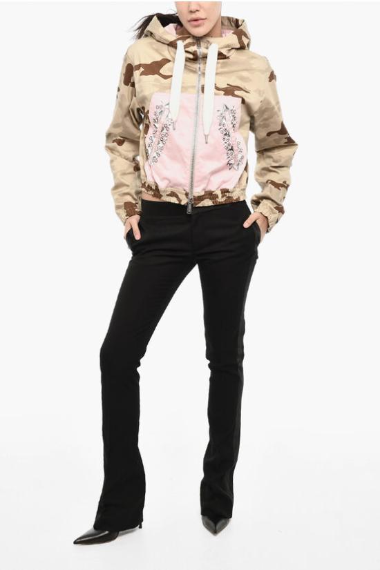  디스퀘어드2 자켓 S72AM1036 S78505 003S Rosa Verde Militare - DSQUARED2