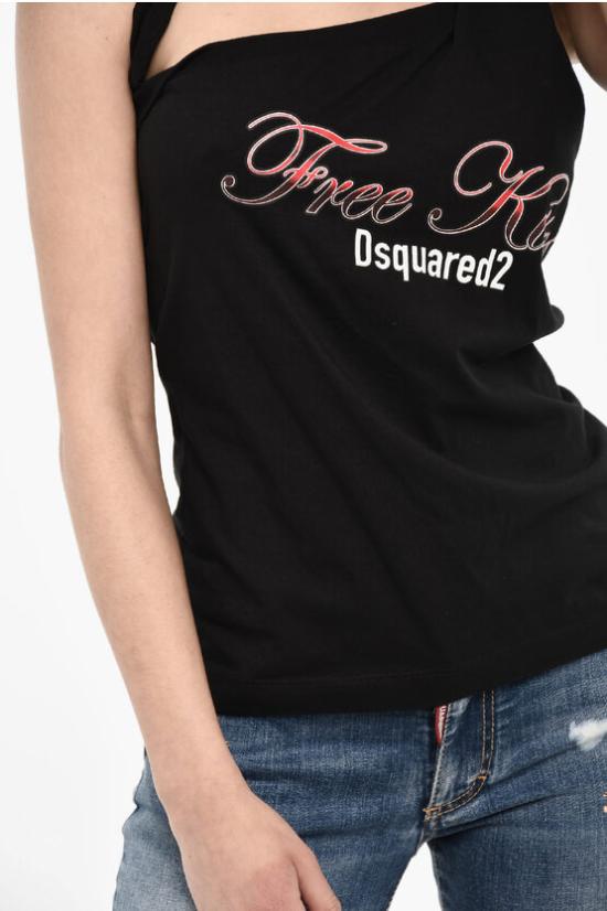  디스퀘어드2 민소매 티셔츠 S72NC1077 S24668 900 Black - DSQUARED2