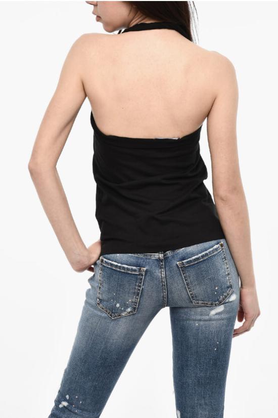  디스퀘어드2 민소매 티셔츠 S72NC1077 S24668 900 Black - DSQUARED2