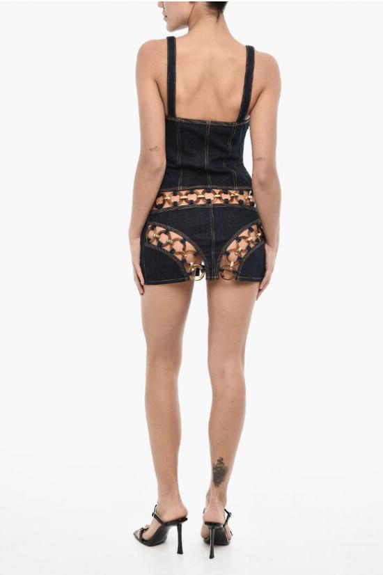  디스퀘어드2 숏 원피스 S72CV0474 S30664 470 Blue - DSQUARED2