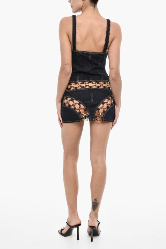  디스퀘어드2 숏 원피스 S72CV0474 S30664 470 Blue - DSQUARED2