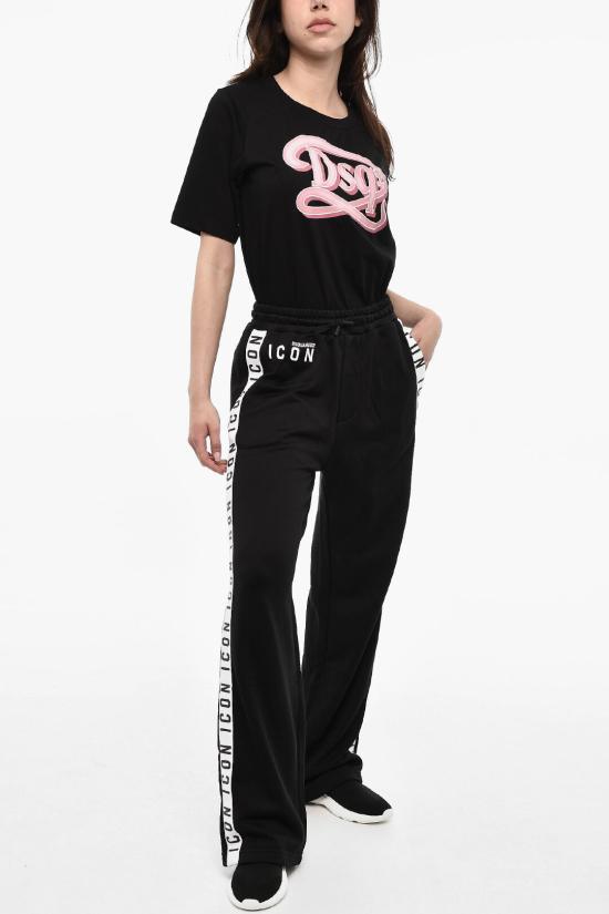  디스퀘어드2 스트레이트 팬츠 S80KA0032 S25497 900 Black - DSQUARED2