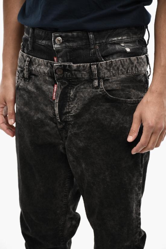  디스퀘어드2 스트레이트 팬츠 S71LB1324 S53162 900 Gray - DSQUARED2