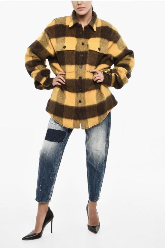  디스퀘어드2 자켓 S72DL0741 S78290 003F Giallo Marrone - DSQUARED2