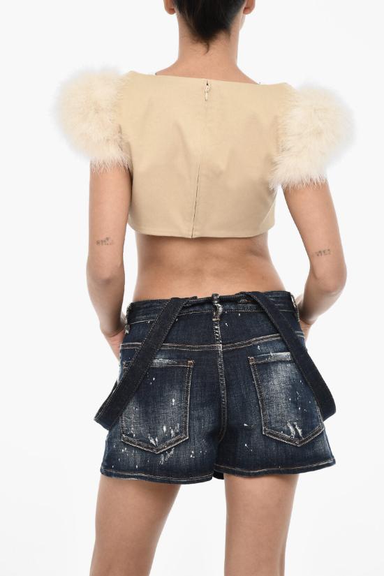  디스퀘어드2 블라우스 S72NC1050 S39021 111 Beige - DSQUARED2