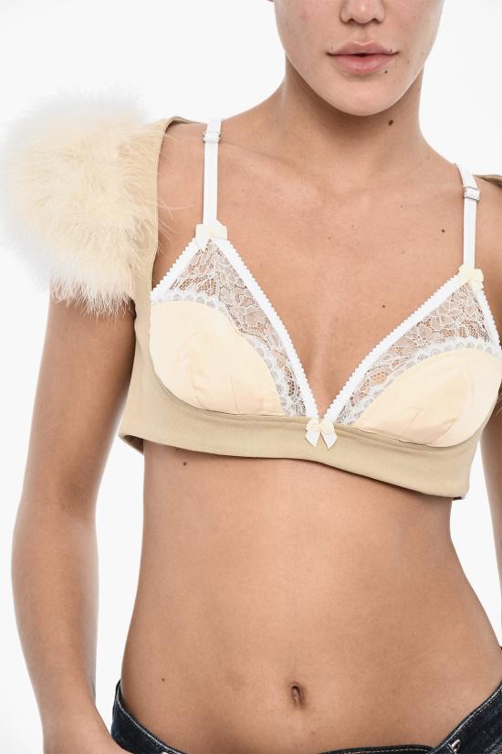  디스퀘어드2 블라우스 S72NC1050 S39021 111 Beige - DSQUARED2
