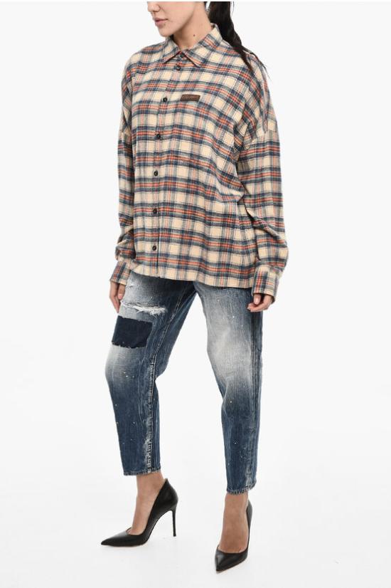  디스퀘어드2 블라우스 S75DL0854 S78106 001F Multicolor - DSQUARED2