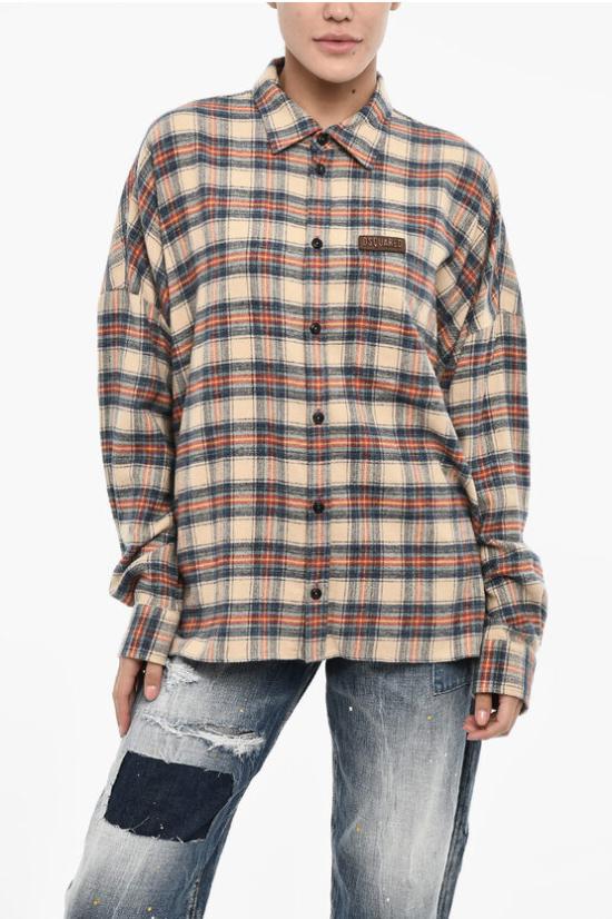  디스퀘어드2 블라우스 S75DL0854 S78106 001F Multicolor