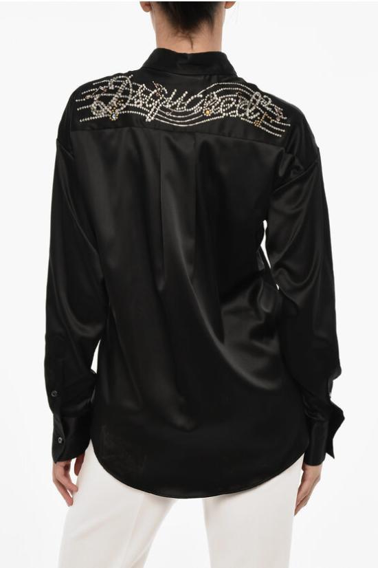  디스퀘어드2 블라우스 S72DL0734 S53846 900 Black - DSQUARED2