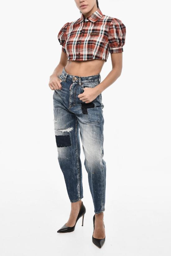  디스퀘어드2 블라우스 S75DL0857 S78098 001F Multicolor - DSQUARED2