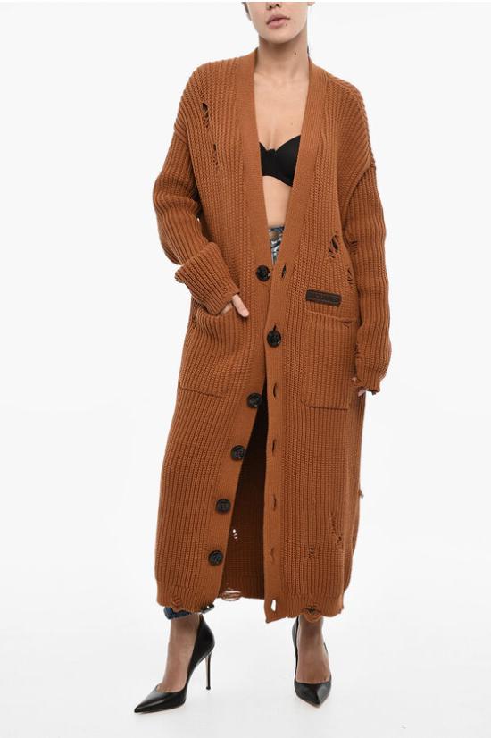  디스퀘어드2 가디건 S75HA1207 S18299 188 Brown