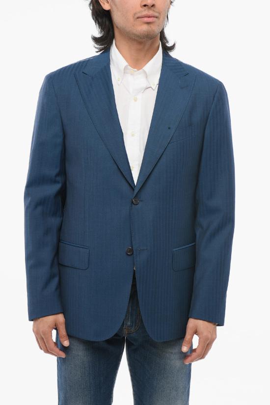  꼬르넬리아니 수트 자켓 917Z45 3287709 001 Blue