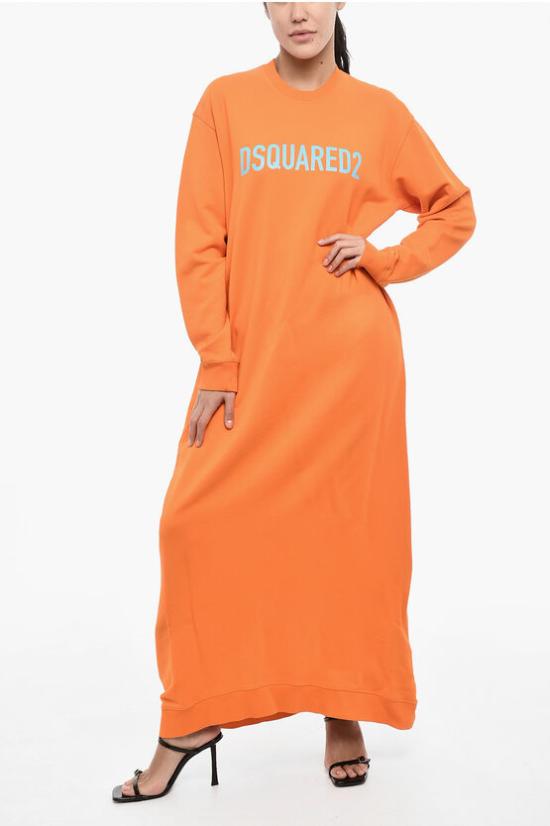  디스퀘어드2 원피스 S75CV0559 S25539 185 Orange - DSQUARED2