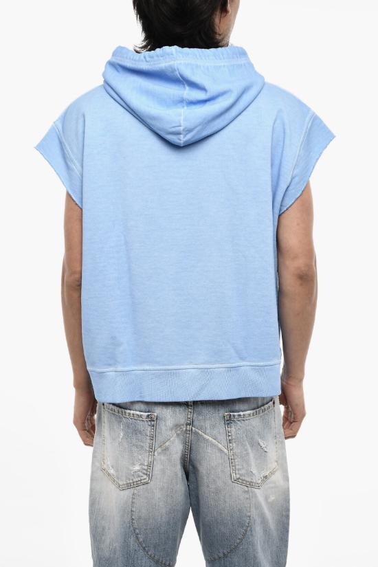  디스퀘어드2 후드 티셔츠 S71GU0650 S25539 480 Blue - DSQUARED2